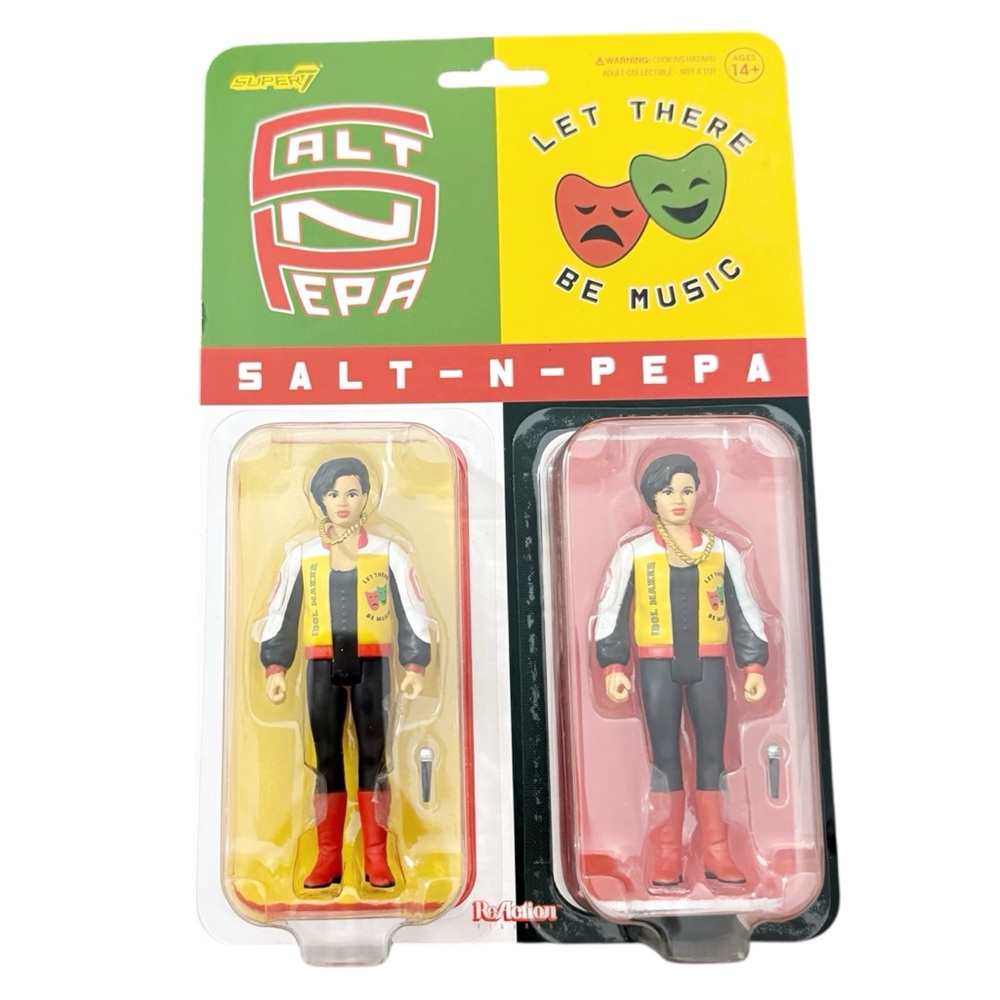 NWT Super7 Salt-N-Pepa Action Figures